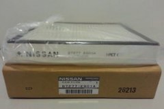 ФИЛЬТР САЛОНА для NISSAN X-TRAIL (T30) 2.0 2001-2013, код двигателя QR20DE, V см3 1998, кВт 103, л.с. 140, бензин, NISSAN B7277EG01A